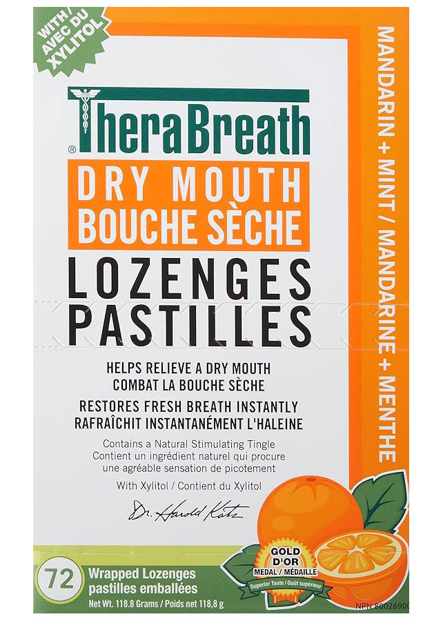 TheraBreath Lozenges - perfect for fixing dry mouth on the go