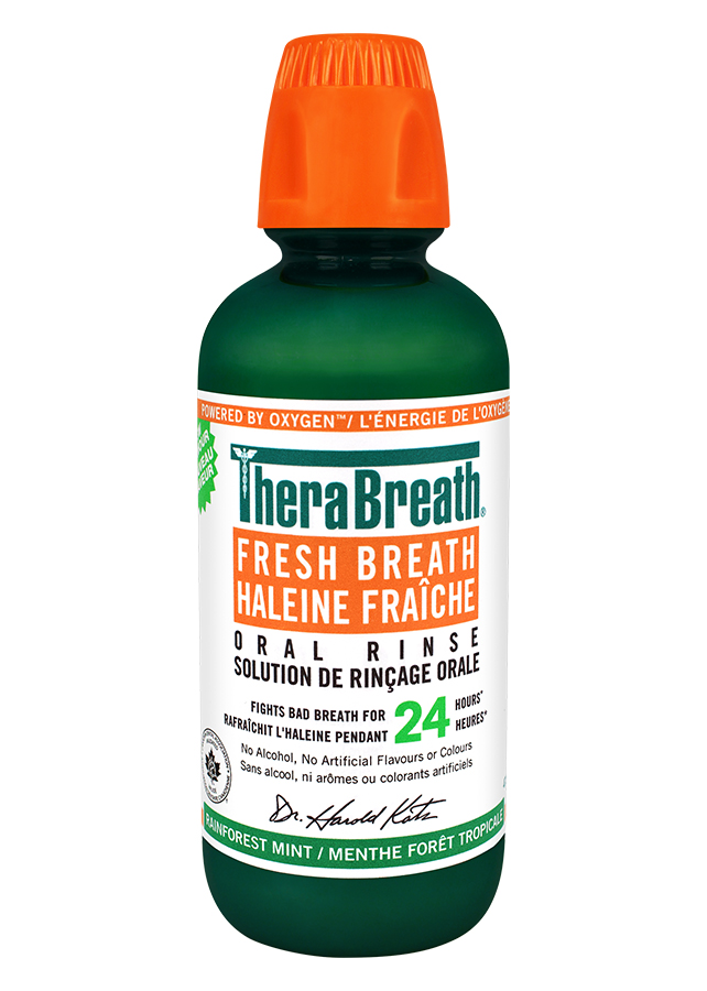 TheraBreath 24-Hour Fresh Breath Oral Rinse - Rainforest Mint